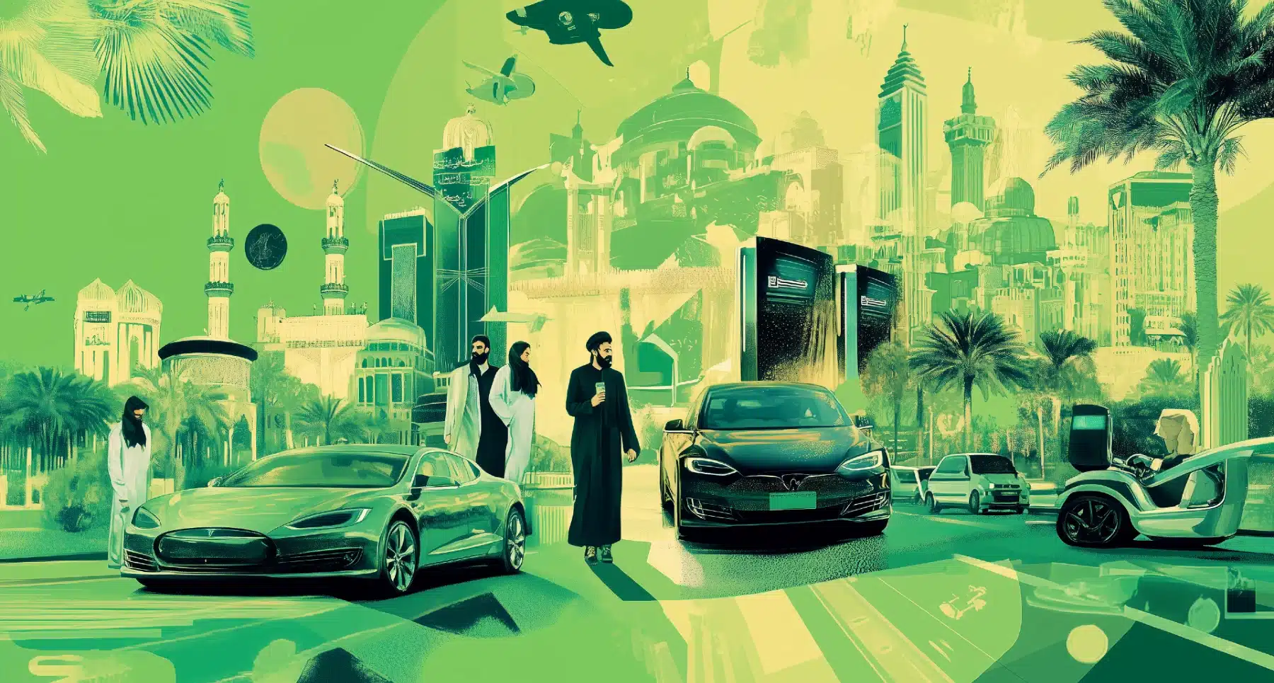 Who is driving EVs in Saudi Arabia?