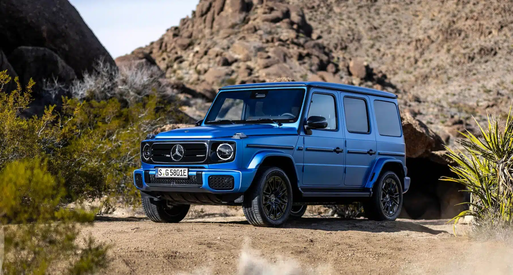 Mercedes-Benz launches electric G 580 EQ