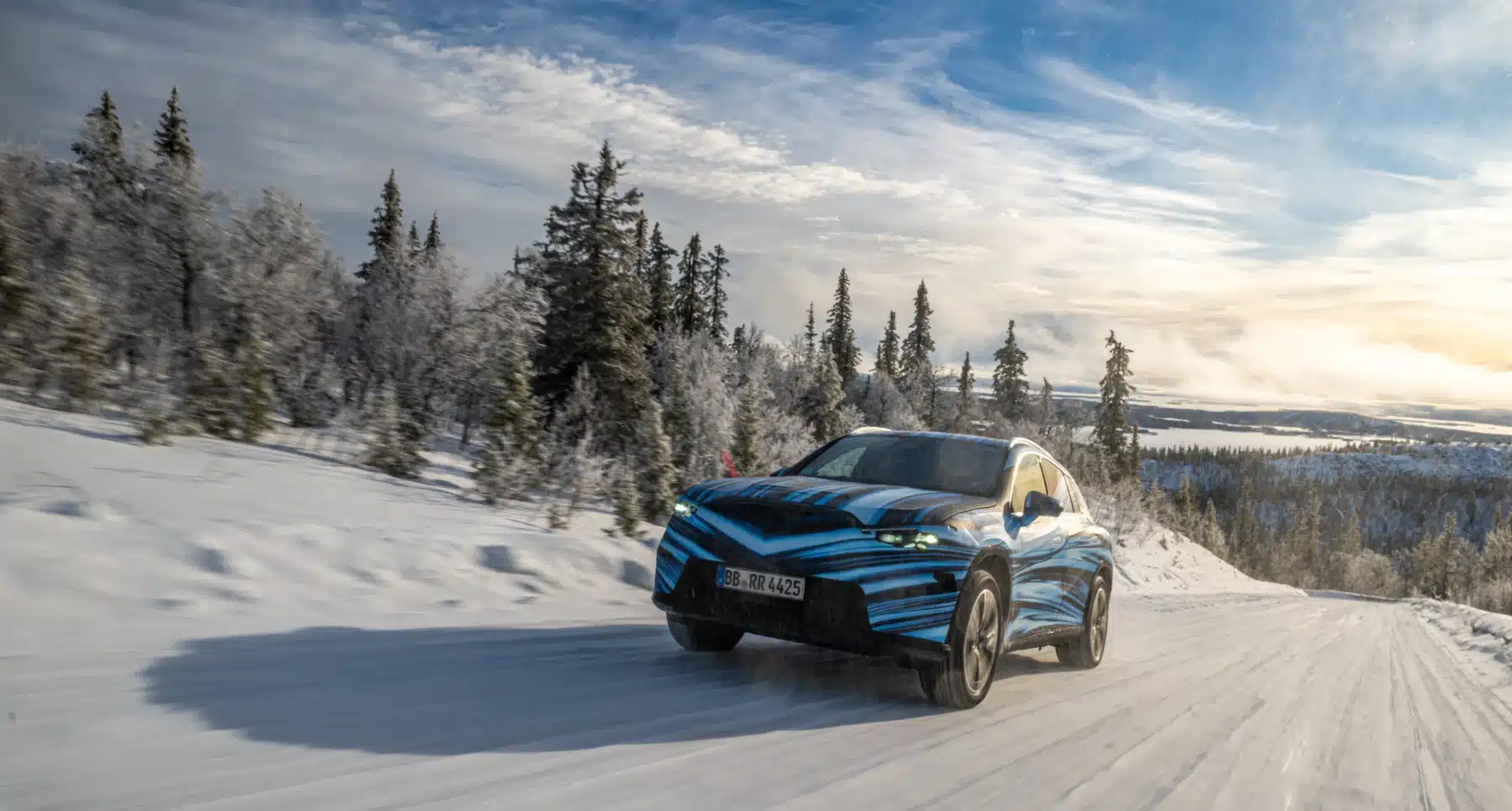 Mercedes-Benz teases new GLC EQ SUV with camouflaged prototype