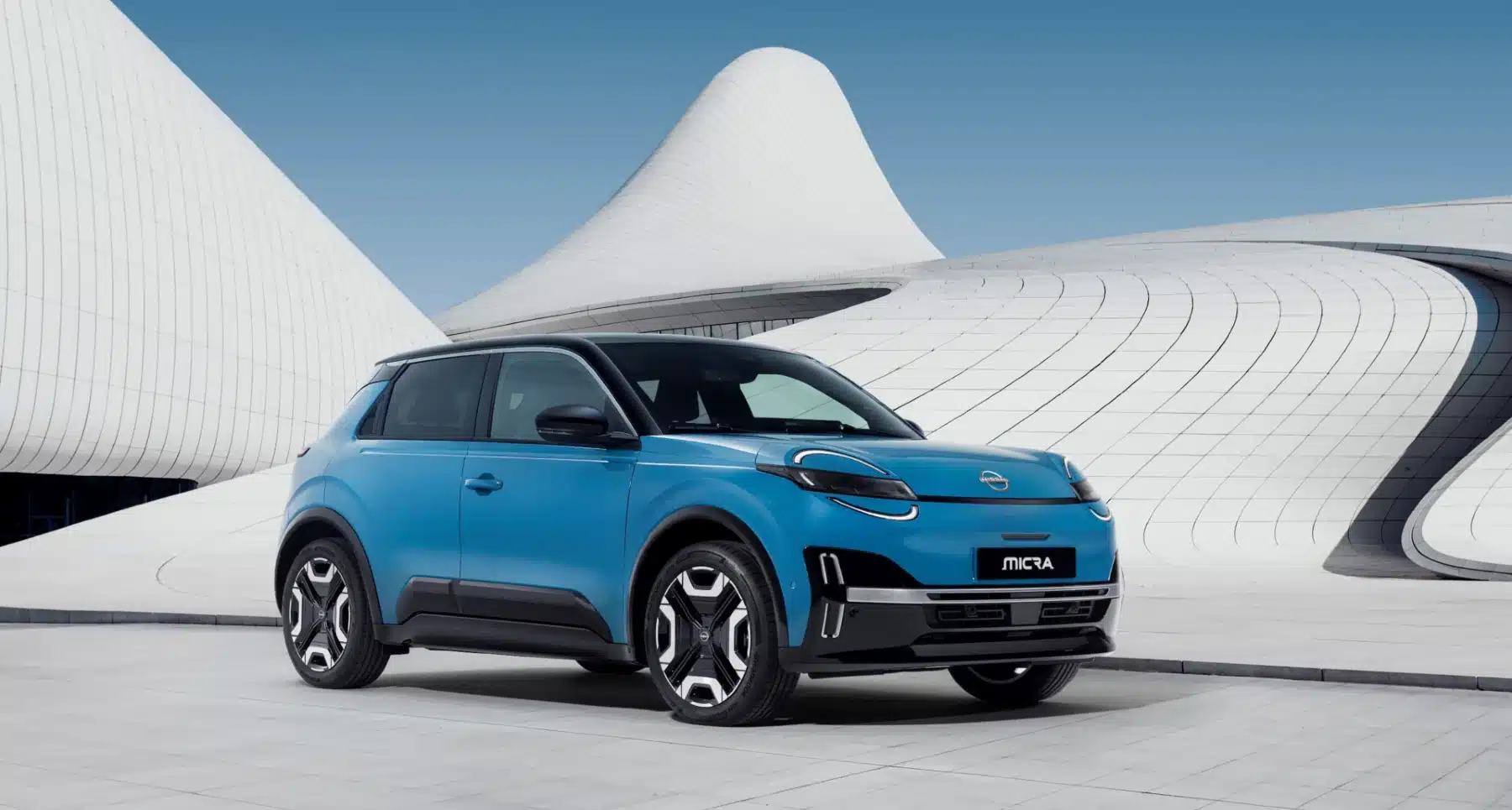 Nissan MICRA returns as a stylish electric car