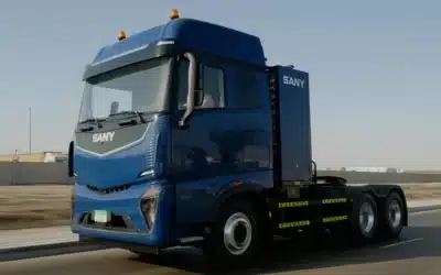 EGME Launches SANY Electric Trucks with Battery Swap Tech in UAE