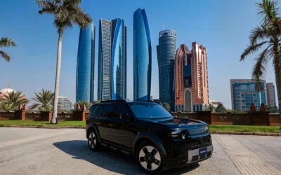 FREELANDER 8 plug-in hybrid makes its international debut in Abu Dhabi