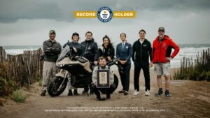 Zero DS electric motorcycle range world record ride