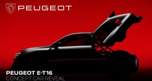 Peugeot E-T16 Concept electric hyperhatch