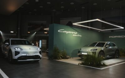 Sharjah’s revamped Porsche showroom opens with the Cayenne Electric