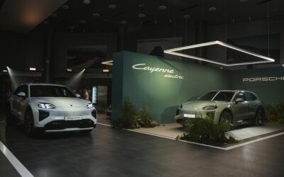 Sharjah’s revamped Porsche showroom opens with the Cayenne Electric