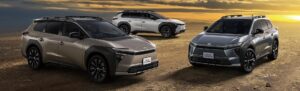 Toyota bZ4X Touring all-wheel-drive electric SUV exterior