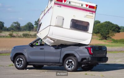 Toyota drops a caravan on its electric Hilux