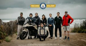 Zero DS electric motorcycle range world record ride